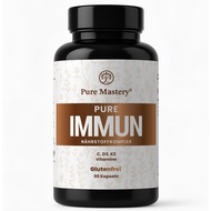 Pure Immune - Vitamin C + Vitamin D3 High Dose (2000 IU) + Vitamin K2 (K2VITAL) - Strengthen Immune 