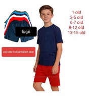 4 Pcs /3 PCS FOR BOY KIDS PLAIN SHORT [ 1 YR. OLD/3 -5YROLD/6 - 7 old.,8- 12 old /13 TO16 .