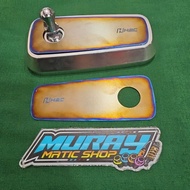 H2 C titanium burnt mirror Cover