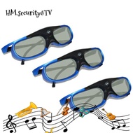 Active Shutter 96-144HZ Rechargeable 3D Glasses for BenQ Acer X118H P1502 H6517ABD Optoma JmGo V8 XGIMI Projector