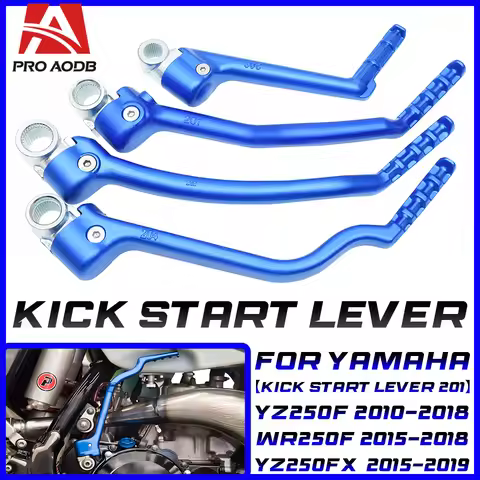 Motorcycle CNC Forged Kick Start Starter Lever Pedal For Yamaha YZ WR 125 250 250X 250F 250FX 450F 4