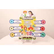 Side Slide Media Mathematical Symbol 2