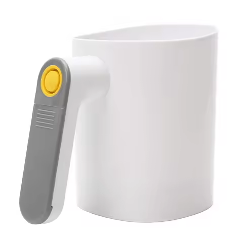 Electric Flour Sieve Icing Sugar Powder Handheld Stainless Steel Flour Screen Cup Shaped Sifter Past