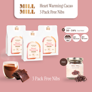 Mill Mill Pure Cacao คาเคาบริสุทธิ์ 100% โกโก้ ชงดื่ม คาเคา คีโต Purest form of cacao Daddys Antiqu