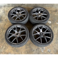 ORIGINAL RAYS HOMURA 2X5S JDM Sport Rim 18” 18inch 5H 120PCD 9JJ/8JJ ET43/ET36 Alphard Vellfire AGH4