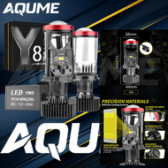 ไฟหน้า รถยนต์ led h4 ไม่ต้องลุ้นไฟหน้า Y19Zแสงไม่เอียง🎉ไฟหน้า Y19-HIGH POWER โฉมปี2025🔥 ขั้ว H4คัตออ