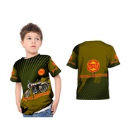 Utamamedia - ROYAL ENFIELD Fullprint Children's T-Shirt ROYAL ENFIELD Children's T-Shirt/