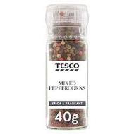 Tesco Mixed Peppercorn Grinder 40G