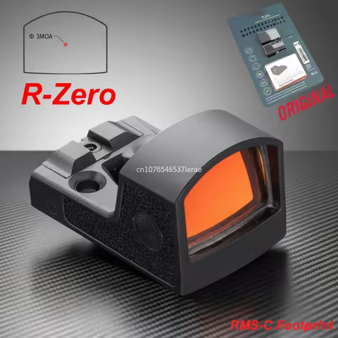 Tactical R-Zero 1X24mm 3 MOA RMSC Footprint Shake Awake Red Dot Sight Parallax Free with Original Ma