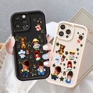 Cute Dolls Case with Outfits for VIVO Y16 V50 Y19S Y02 Y12 Y22 Y17 Y21 Y15 Y20 Y36 Y30 Y03