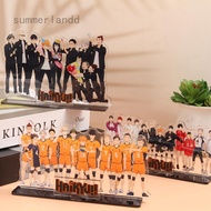 SL Anime Haikyuu!! Group Acrylic Stand Model Plate Figures Fans Collect