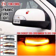 For Ford Everest 2015-2019 Ranger T6 Raptor Wildtrak Car Accessories Dynamic Turn Signal Light LED Side Mirror Indicator Blinker