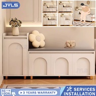 JYLS Shoe Cabinet Shoe Bench With Seat Cabinet Shoe Integrated Entrance Shoe Stool Shoe Rack