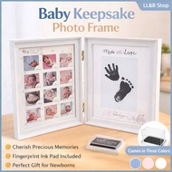 Baby Hand and Footprint Kit Newborn Keepsake Frame Baby Footprint Handprint Memory Kit