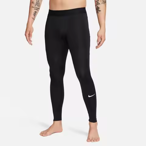 Nike Men's Sports Pants Breathable Elastic Tights Fitness Running Leggings Quick-Drying Support Trai