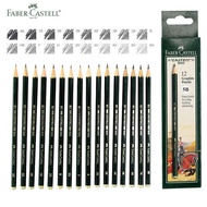 FABER CASTELL (1PCS) PencilFABER CASTELL 6H/5H/4H/3H/2H/F/HB/2B/3B/4B/5B/6B/7B/8B