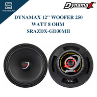 DYNAMAX GD30MII 12" 250 watt 8 ohm Speaker Woofer