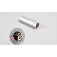 Extended Version 65mm High Strength Magnetic Spark Plug Socket Wrench 3/8 14MM