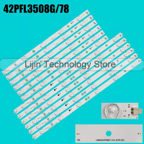 LED strip For 42PFL3208T 42pfl3508 42PFL3208H/12 42PFL3018T/60 42PFL3208H 42PFL3008D 42PFL3108K/12 4