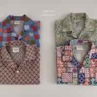 D'GREEN 22 Summer FUN Summer Vacation Hawaiian Comfort Thin Shirt