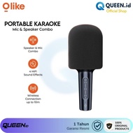 Best Selling Olike KM1 Portable Microphone Wireless Bluetooth Speaker Karaoke AUX SALE