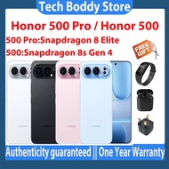Honor 500 Pro Snapdragon 8 Elite /Honor 500 Snapdragon 8s Gen 4 6.55'' AMOLED 200 MP 8000 mAh 80W wi