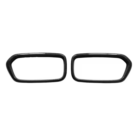 Front Bumper Grille Frame Cover Trim Racing Middle Net Frame Trim For BMW X2 Series F39 2018-2021 Ca