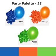 [SG Seller] 30 Balloons Colour Palette #23 Latex Helium Balloon Party Supplies