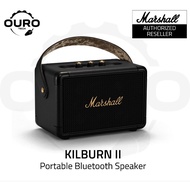 [ORIGINAL] MARSHALL KILBURN II 2 PORTABLE WIRELESS BLUETOOTH (BLACK &amp; BRASS) WATER-RESISTANT SPEAKER AUDIO AMPLIFIER