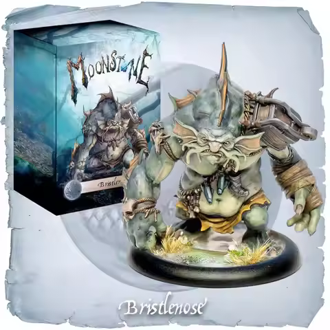 model kit resin kit MoonStone Bristlenose the Troll