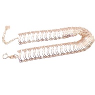 ♥Original 585 Purple Gold Plated 14K Rose Gold New Shi Hollow Bracelets for Women Fashion New Wide D