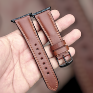 สายนาฬิกาหนังแท้_Apple watch Handmade leather watch strap