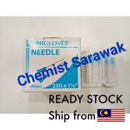 Uniglove Needle 23G × ¼ - 5's Needles