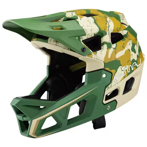 YUMAJ new bicycle professional downhill full helmet, off-road mountain safe cycling multi-protective