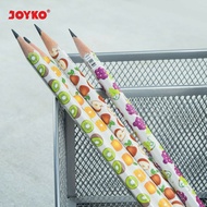JOYKO P-109 fruity pattern pencil 1 pack (4 pcs)