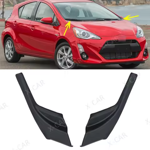 5386752150 5386652150 Front Windshield Side Plate Cap Wiper Corner Cover Lid For Toyota Prius C Nhp1