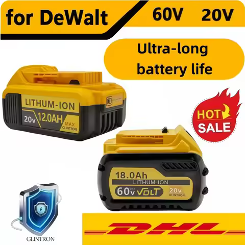 DCD800 for Dewalt Battery 8AH/12AH Lithium-ion Battery，20V Dewalt DCF845 DCF850 DCF892 DCF911 DCD800