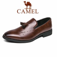 Camel shoes men Camel leather shoes men big size 45 46 men camel shoe