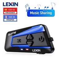 Lexin LX-B4FM PRO Motorcycle Intercom &amp; Helmet Headset 10 Rider 2000M Bluetooth Music sharing fast c
