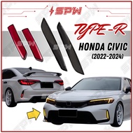 Honda Civic FE (2022-2024) FK8 FL5 Type-R Daylight DRL Front Rear Bumper LED Reflector Running Signa