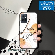 Softcase Glossy For Vivo Y75 5g [CP435-Vivo Y75] Cesing Hp Y75 5g Terbaru Case Vivo Y75 5g 2022 Soft