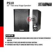 Harpman 10" High Quality Professional Stage Speaker PS10 300W (1PCS PRICE, Place Order Separately) M