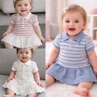 @Baby_Rethasya - READY (6m, 9m, 12m) Dress RL Premium Katbol Mix Knit Cotton baby Girl