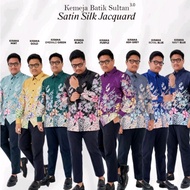 KIRANA Baju Batik Sultan 3.0 by Luvla plus size 5XL baju kemeja lelaki office wear