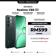 Realme C85 5G Smartphone | MediaTek Dimensity 6300 | 6.8" IPS LCD Display | 7000 mAh Battery