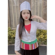 TRADITIONAL MUONG ETHNIC COSTUME SET (100% REAL PHOTOS TAKEN BY THE SHOP)