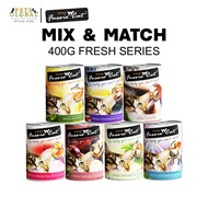 [Mix & Match] Fussie Cat Fresh Seafood Series Cat Canned Food Wet Cat Food 400g