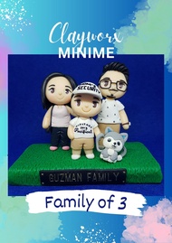 Clayworx Handmade MiniMe Standee Mini figures