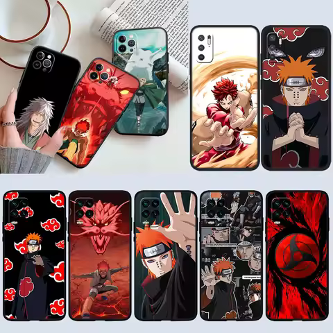 UP41 Pain Akatsuki NARUTO Shell Phone Case for Samsung Galaxy Note 10 20 S23 S24 S25 Ultra FE Plus E