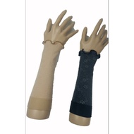 Handsock Muslimah Pendek Bunga vsox Handsock Tebal Pendek Muslimah